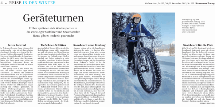 Geräteturnen - Süddeutsche Zeitung Nr. 297