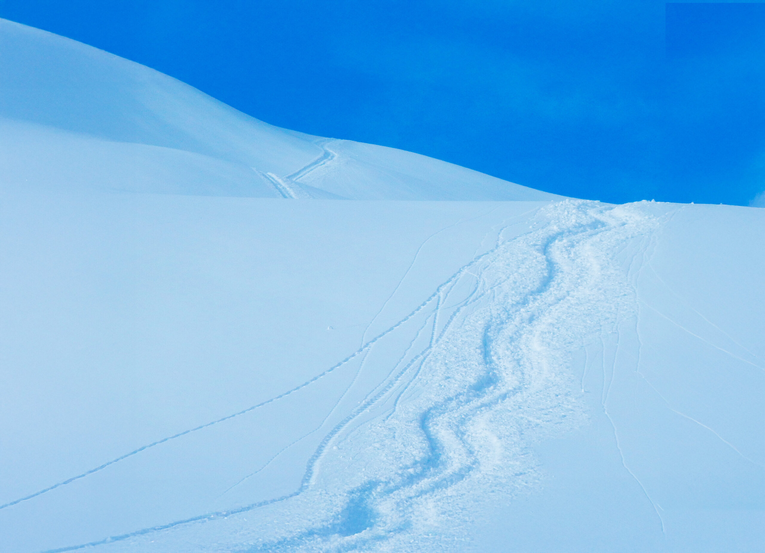 Spuren im Schnee