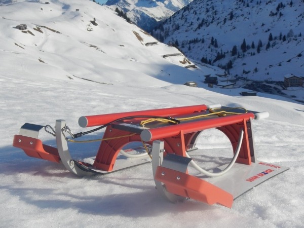 SNOWBRAKER TANDEM Schlitten – Bild 5