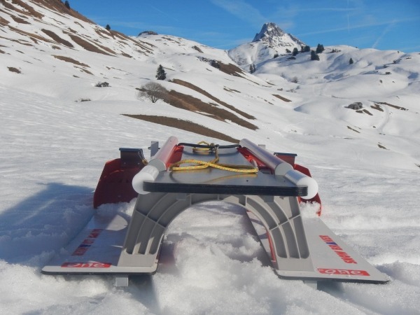 SNOWBRAKER TANDEM Schlitten – Bild 3